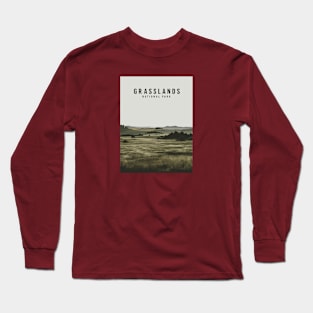 Grasslands National Park Beautiful Landscape Long Sleeve T-Shirt